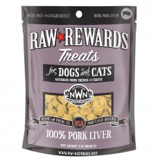 Northwest Freeze Dried Treat Raw Rewards Pork Liver 85g