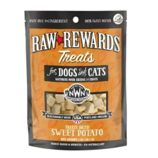 Northwest Raw Rewards Treats Sweet Potato 2oz, NW223, cat Freeze Dried, Northwest, cat Food, catsmart, Food, Freeze Dried