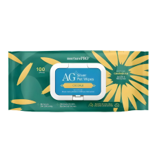 Nurture Pro Pet Wipes AG+ Silver Coconut 100 sheets, NPS05 (2 Packs), cat Wet Wipes, Nurture Pro, cat Grooming, catsmart, Grooming, Wet Wipes