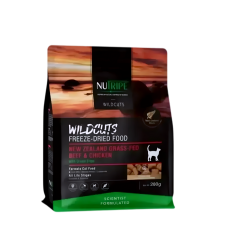 Nutripe Freeze Dried Wildcuts Beef & Chic w/ Green Tripe 280g