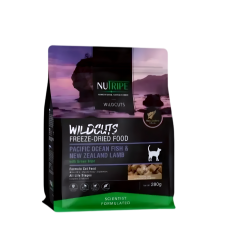 Nutripe Freeze Dried Wildcuts Fish & Lamb w/ Green Tripe 280g