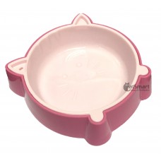 Topsy Pet Cat Bowl (L) Pink