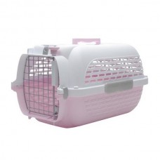 Dogit Voyageur 100 Pet Carrier Pink White, 76608, cat Bags / Carriers, Dogit, cat Accessories, catsmart, Accessories, Bags / Carriers