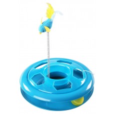 Pawise Kitty Roundabout Cat Toy Blue, PAW28504B, cat Toy, Pawise, cat Accessories, catsmart, Accessories, Toy