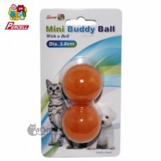 Percell Mini Buddy Ball with Bell Chicken Flavour, BB-04C, cat Toy, Percell , cat Accessories, catsmart, Accessories, Toy