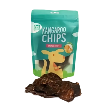PetCubes Pet Treats Kangaroo Chips 50g