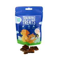 PetCubes Pets Training Treats Pork 50g, TTP (2 packs), cat Treats, PetCubes, cat Food, catsmart, Food, Treats