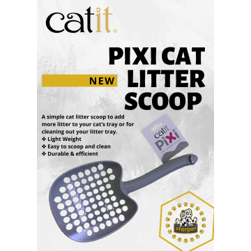 Catit Pixi Cat Litter Scoop Grey