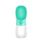 Plouffe Portable & Leak-Resistant Pet Water Bottle Turquoise 350ml