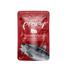 Pramy Jelly Pouch Balance Aging Tuna w/Salmon Senior 7+ 70g