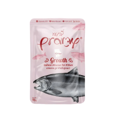 Pramy Mousse Pouch Growth Salmon Kitten 70g