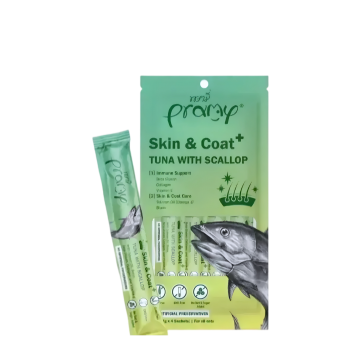 Pramy Smoothie Skin & Coat Tuna w/Scallop (14gx4)