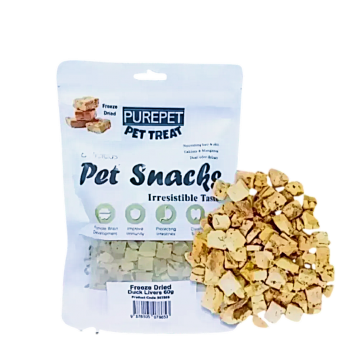 Purepet Treat Freeze Dried Duck Liver 60g