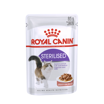 Royal Canin Pouch in Gravy Sterilised 85g x12