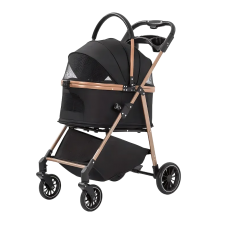 Rubeku Stroller A588 Black, CS2023000654, cat Bags / Carriers, Rubeku, cat Accessories, catsmart, Accessories, Bags / Carriers