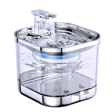 Rubeku Pet Water Fountain Wireless Clear 2L Rubeku Pet Water Fountain Wireless Clear 2L, new-wide cam dispenser, cat Food & Water Dispenser / Container / Covers, Rubeku, cat Accessories, catsmart, Accessories, Food & Water Dispenser / Container / Covers
