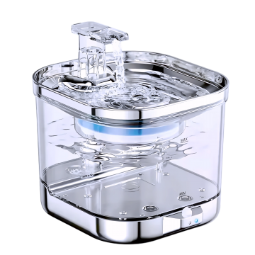 Rubeku Pet Water Fountain Wireless Clear 2L