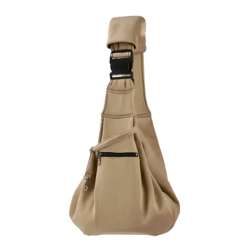 Rubeku Pet Carrier Comfy Crossbody Bag Brown