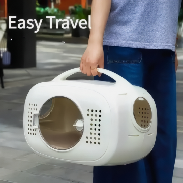 Rubeku Pet Carrier Space Capsule White