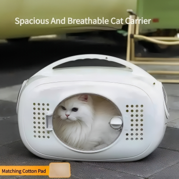 Rubeku Pet Carrier Space Capsule White