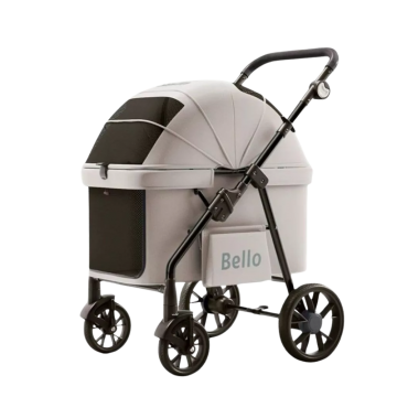 Rubeku Pet Stroller (YA03-CC) Cocoa