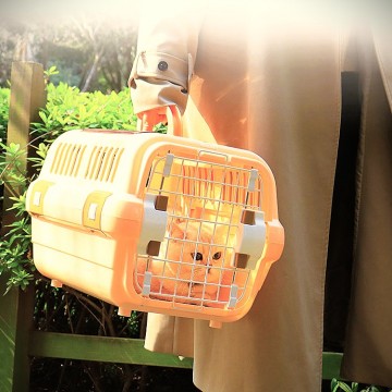 Rubeku Pet Carrier Travel Crate Blue L