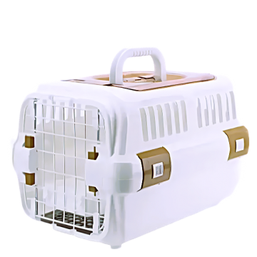 Rubeku Pet Carrier Travel Crate White L