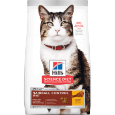 Science Diet Adult Hairball Control with Chicken Recipe 1.5kg, 7156, cat Dry Food, Science Diet, cat Food, catsmart, Food, Dry Food