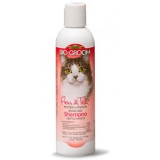 Bio-Groom Cat Flea & Tick Protein-Lanolin Enriched Shampoo 8oz, BG-18008, cat Shampoo / Conditioner, Bio Groom, cat Grooming, catsmart, Grooming, Shampoo / Conditioner