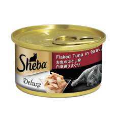 Sheba Deluxe Flaked Tuna in Gravy 85g