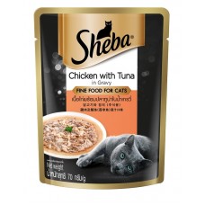 Sheba Pouch Chicken & Tuna in Gravy 70g