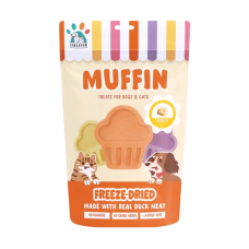 Singapaw Pet Treat Freeze-Dried Muffin Cheese 100g, SAP-RAN0610, cat Treats, Singapaw, cat Food, catsmart, Food, Treats