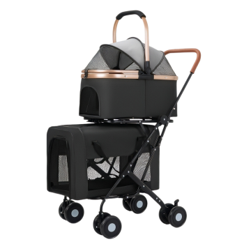 Rubeku Pet Stroller Black