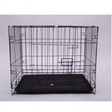 Topsy 3 Feet 2-Way Opening Collapsible Cage Black, NEL-3, cat Cages, Topsy, cat Housing Needs, catsmart, Housing Needs, Cages