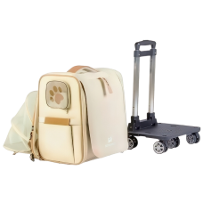 Topsy Trolley Bag (090158) Beige Topsy Trolley Bag (090158) Beige, 733897090158B, cat Bags / Carriers, Topsy, cat Accessories, catsmart, Accessories, Bags / Carriers