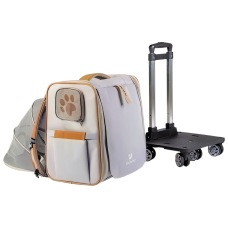 Topsy Trolley Bag (090158) Grey Topsy Trolley Bag (090158) Grey, 733897090158G, cat Bags / Carriers, Topsy, cat Accessories, catsmart, Accessories, Bags / Carriers