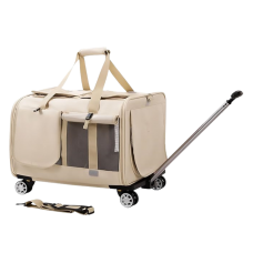 Topsy Trolley Bag (090160) Beige Topsy Trolley Bag (090160) Beige, 733897090160B, cat Bags / Carriers, Topsy, cat Accessories, catsmart, Accessories, Bags / Carriers