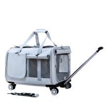 Topsy Trolley Bag (090160) Grey Topsy Trolley Bag (090160) Grey, 733897090160G, cat Bags / Carriers, Topsy, cat Accessories, catsmart, Accessories, Bags / Carriers