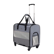 Topsy Trolley Bag (090161) Grey Topsy Trolley Bag (090161) Grey, 733897090161G, cat Bags / Carriers, Topsy, cat Accessories, catsmart, Accessories, Bags / Carriers