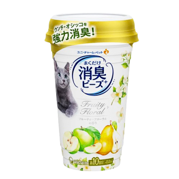 Unicharm Litter Beads Deodorising Fruity Floral 450ml Unicharm Litter Beads Deodorising Fruity Floral 450ml