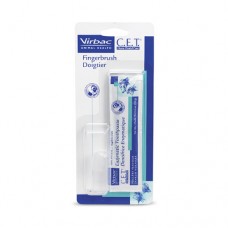 Virbac C.E.T. Finger Brush & Toothpaste Kit, CET301, cat Dental / Oral Care, Virbac, cat Health, catsmart, Health, Dental / Oral Care