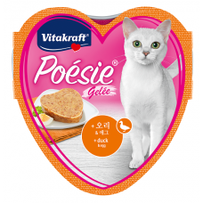 Vitakraft Poesie Hearts Duck & Egg 85g, VK37028, cat Wet Food, Vitakraft, cat Food, catsmart, Food, Wet Food
