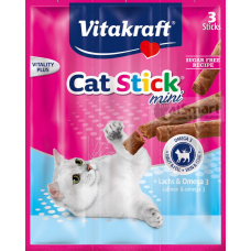 Vitakraft Cat Stick Mini Salmon & Omega 3