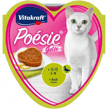 Vitakraft Poesie Hearts Duck & Pear 85g