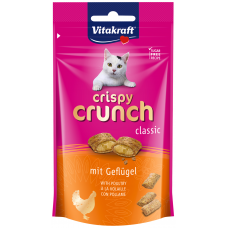 Vitakraft Crispy Crunch with Poultry 60g (3 Packs), VK28814 (3 Packs), cat Treats, Vitakraft, cat Food, catsmart, Food, Treats