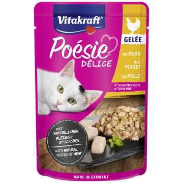 Vitakraft Poesie Delice Chicken in Jelly 85g