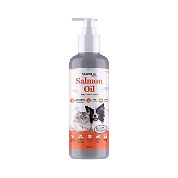 Vorous Wellness Pet Supplement Oil Salmon 120ml