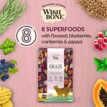 Wishbone Dry Food Graze Lamb & Beef w/Superfruits 1.8kg