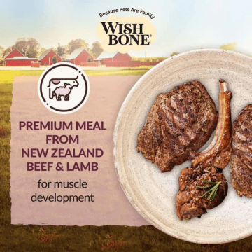 Wishbone Dry Food Graze Lamb & Beef w/Superfruits 1.8kg