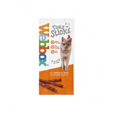 Webbox Tasty Sticks Turkey & Lamb Treats - 6 Sticks/pack, 8813, cat Treats, Webbox, cat Food, catsmart, Food, Treats